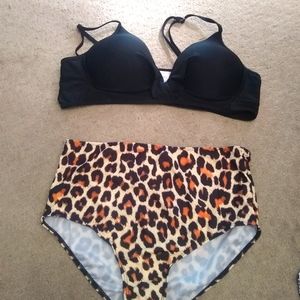 SHEIN high waisted bikini